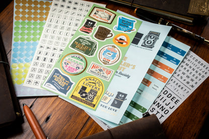 TRAVELER'S 2026 Customise Sticker Set