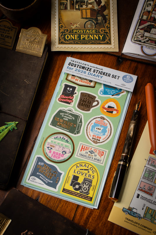 TRAVELER'S 2026 Customise Sticker Set