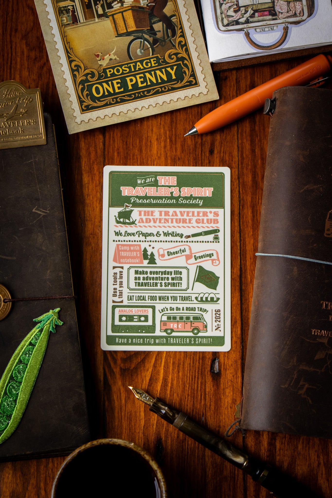 TRAVELER'S 2026 Plastic Sheet (Passport)