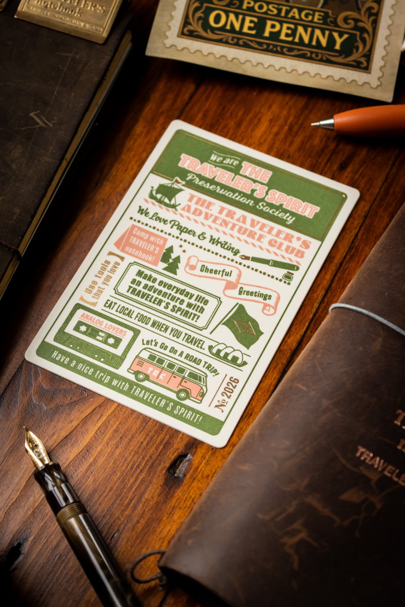 TRAVELER'S 2026 Plastic Sheet (Passport)