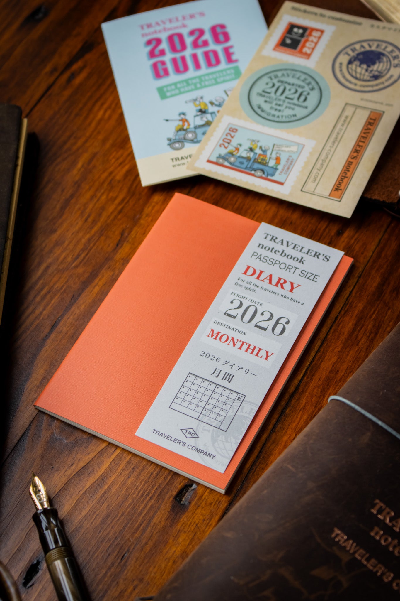 TRAVELER'S 2026 Refill Monthly (Passport)