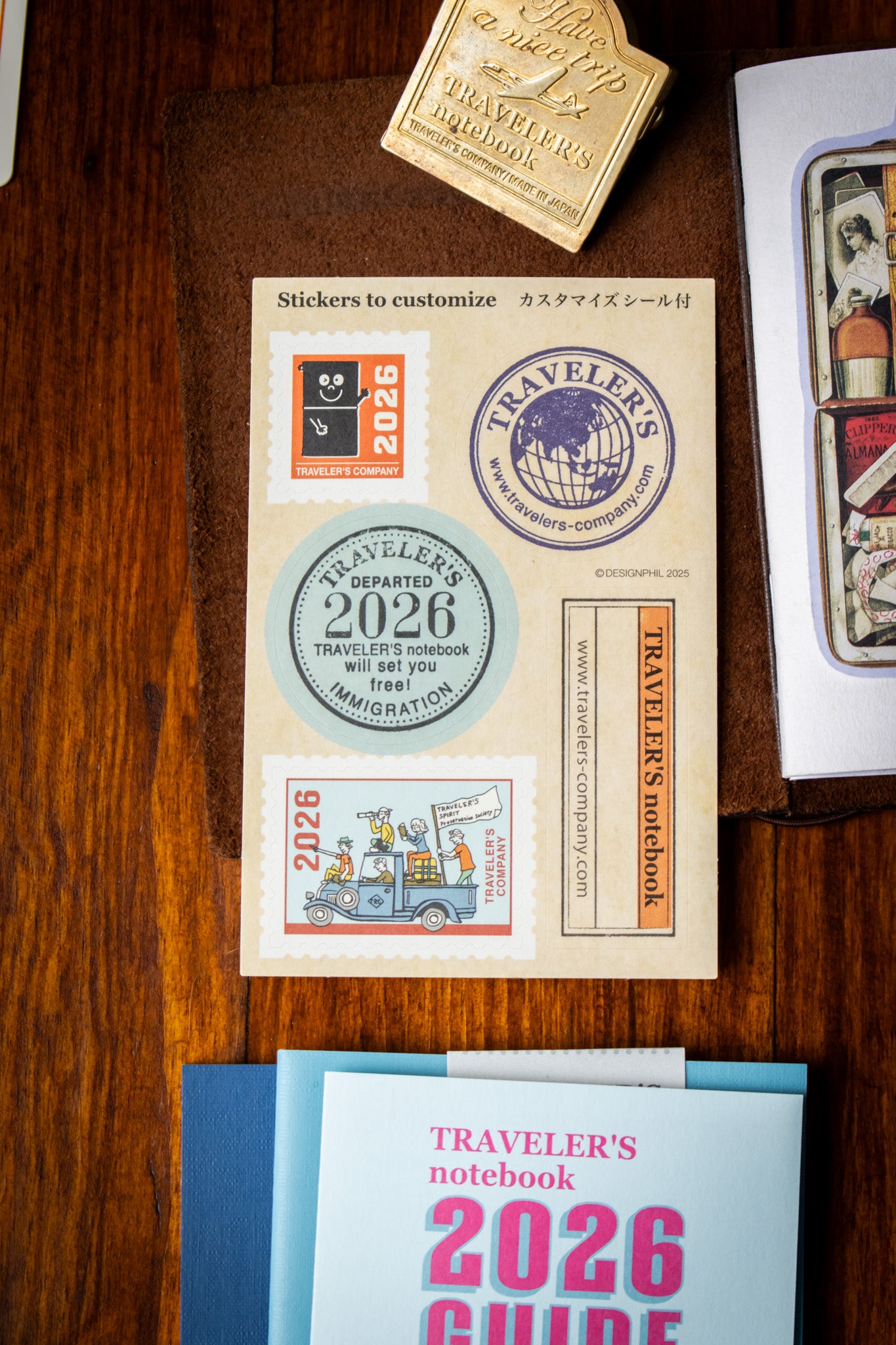 TRAVELER'S 2026 Refill Weekly (Passport)