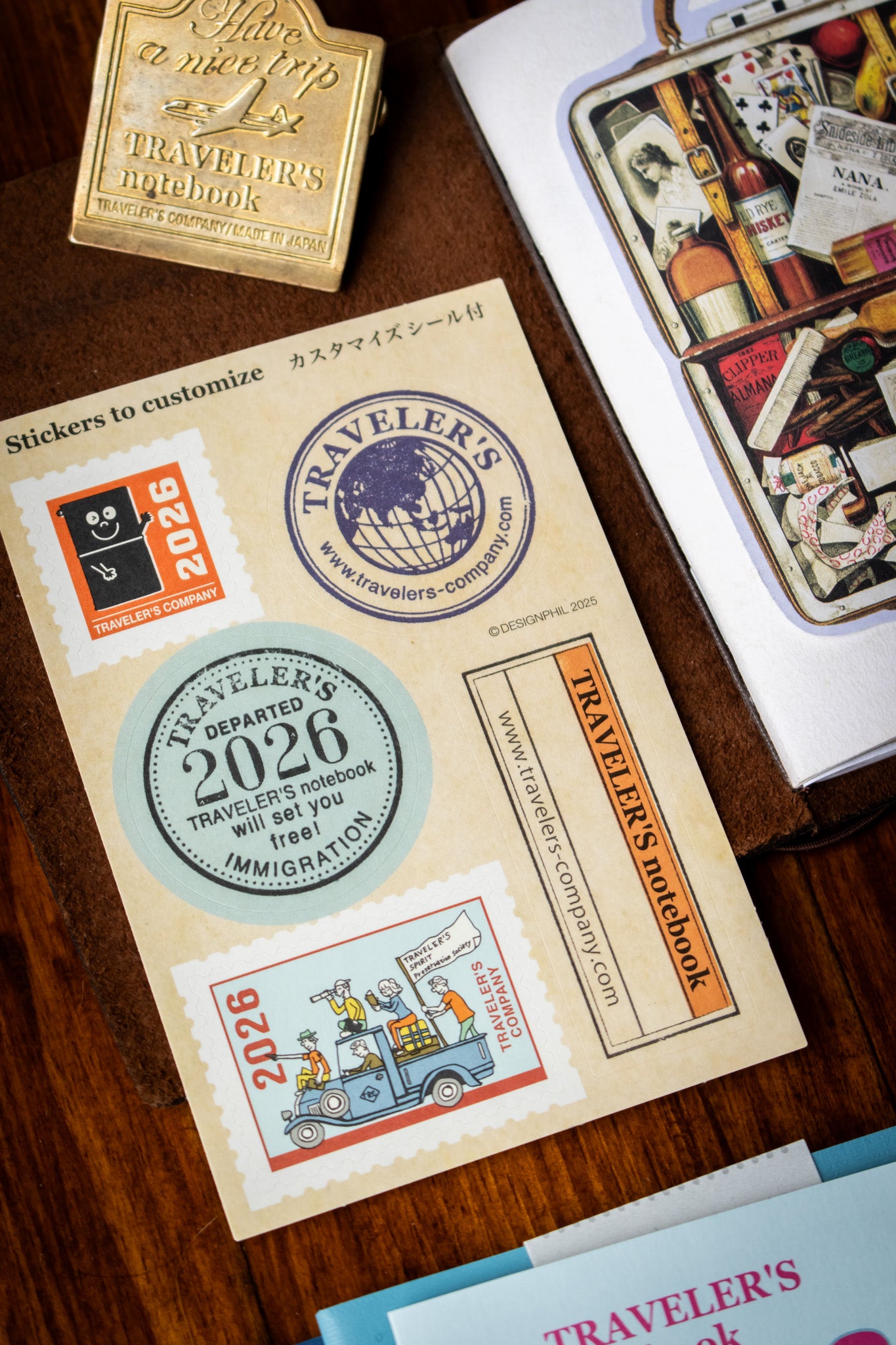 TRAVELER'S 2026 Refill Weekly (Passport)