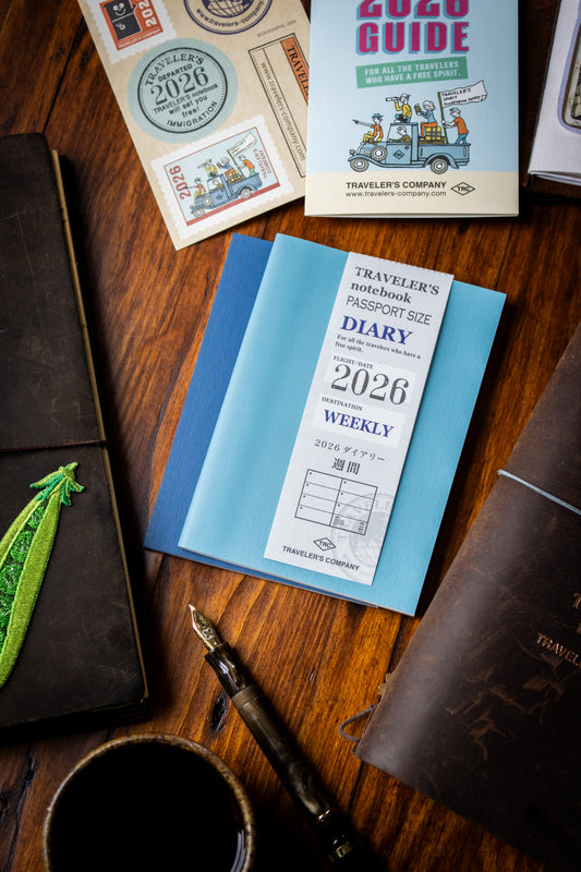 TRAVELER'S 2026 Refill Weekly (Passport)