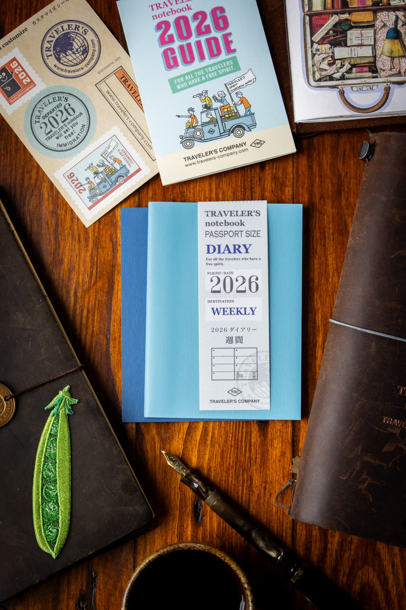 TRAVELER'S 2026 Refill Weekly (Passport)