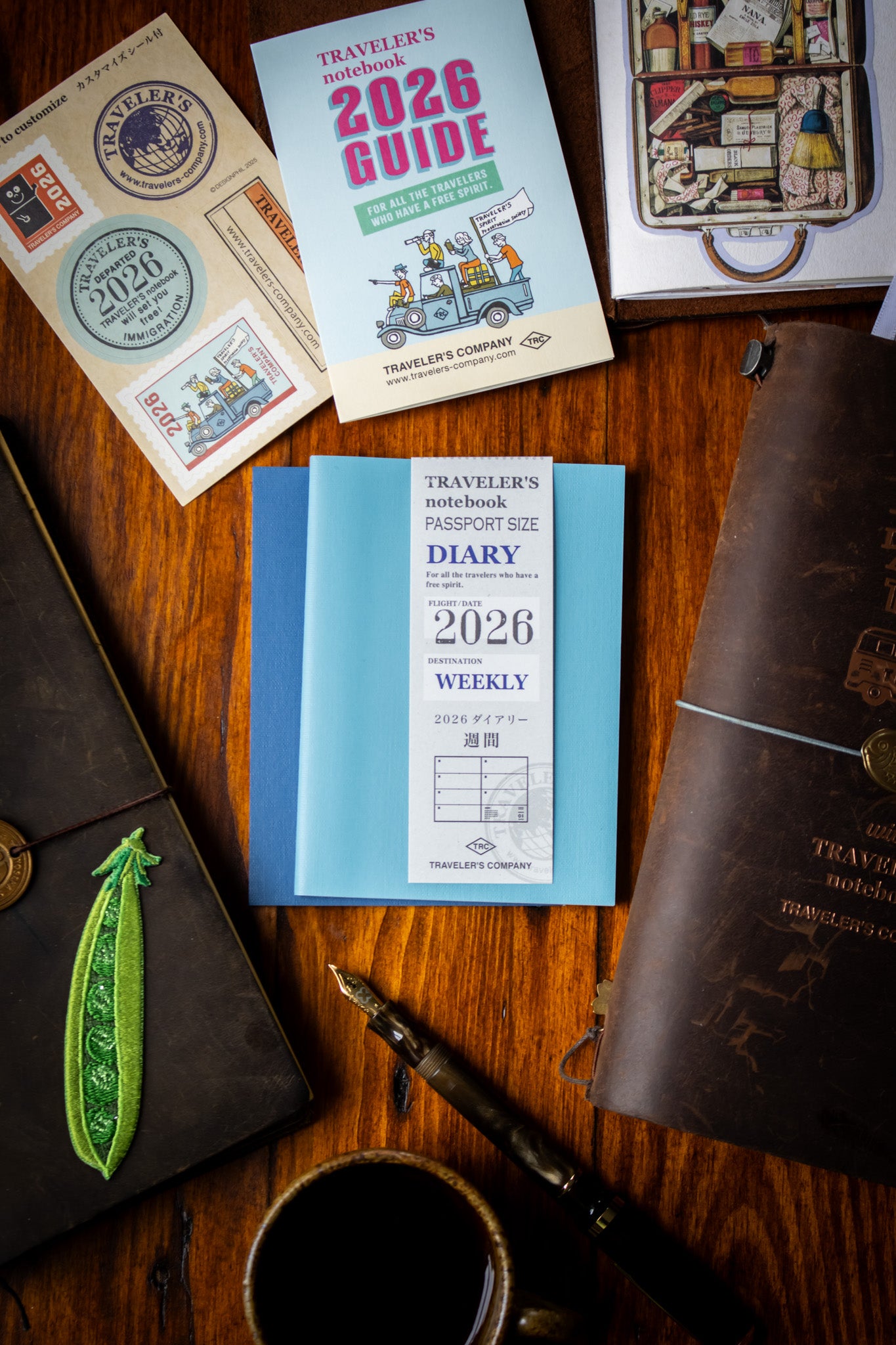 TRAVELER'S 2026 Refill Weekly (Passport)