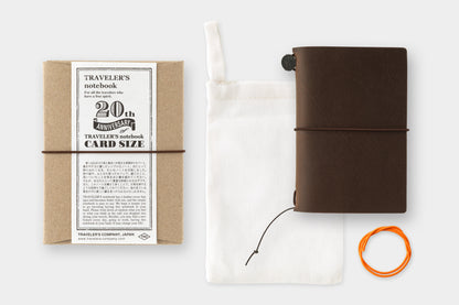 TRAVELER’S Notebook Card Size - Brown