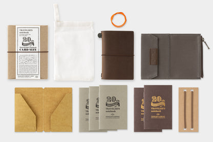 TRAVELER’S Notebook Card Size - Brown