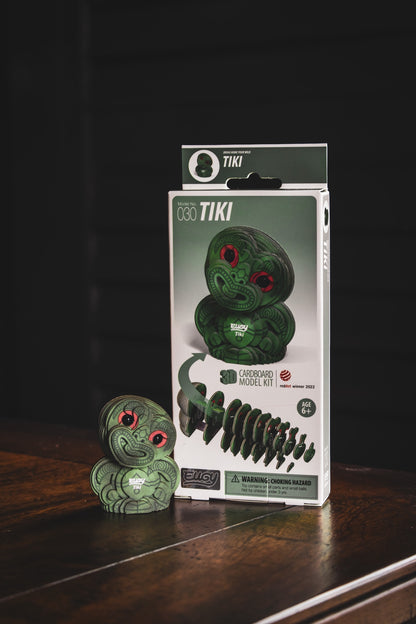 Eco-Friendly Cardboard Puzzle - Tiki