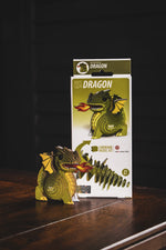 Eco-Friendly Cardboard Puzzle - Dragon