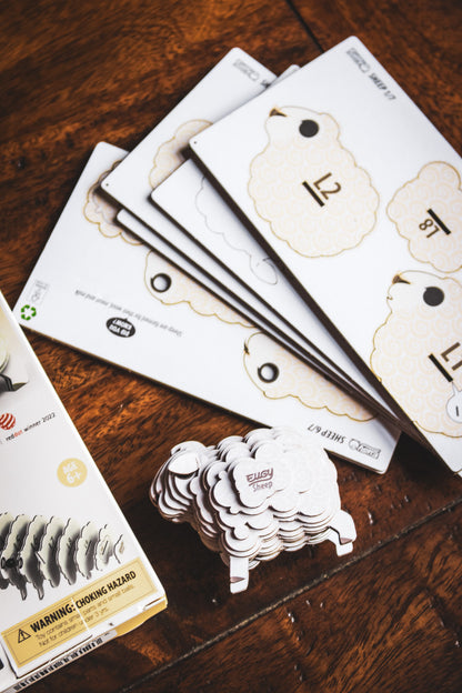 Eco-Friendly Cardboard Puzzle - Tiki