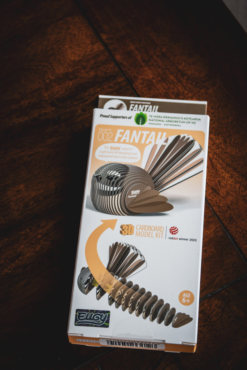 Eco-Friendly Cardboard Puzzle - Fantail