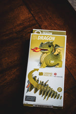 Eco-Friendly Cardboard Puzzle - Dragon