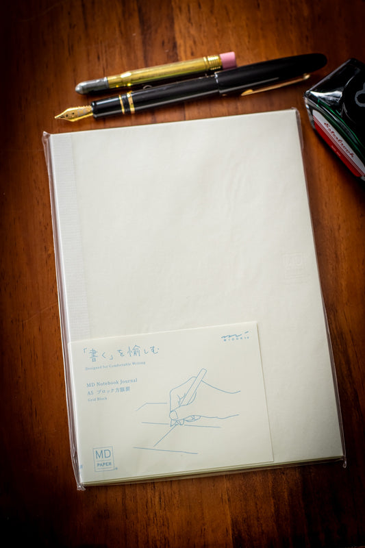 MD Notebook Journal - A5 Grid Block