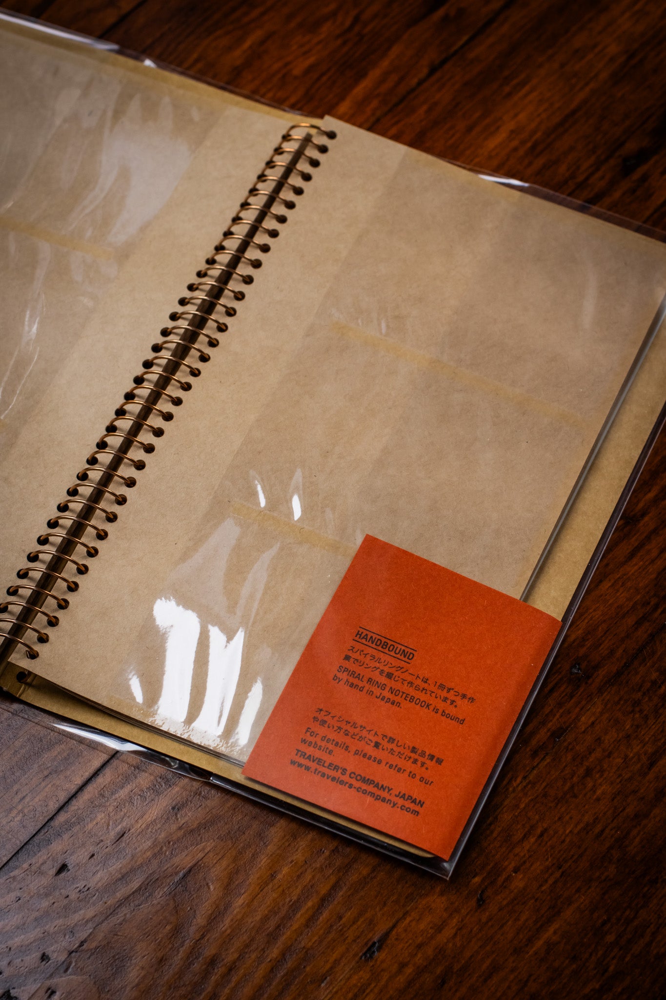 TRAVELER'S Spiral Notebook - A5 Card File