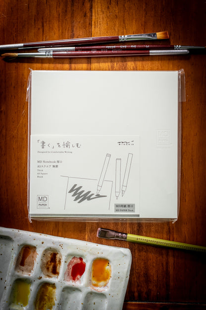 MD Notebook - A5 Square Blank, Thick