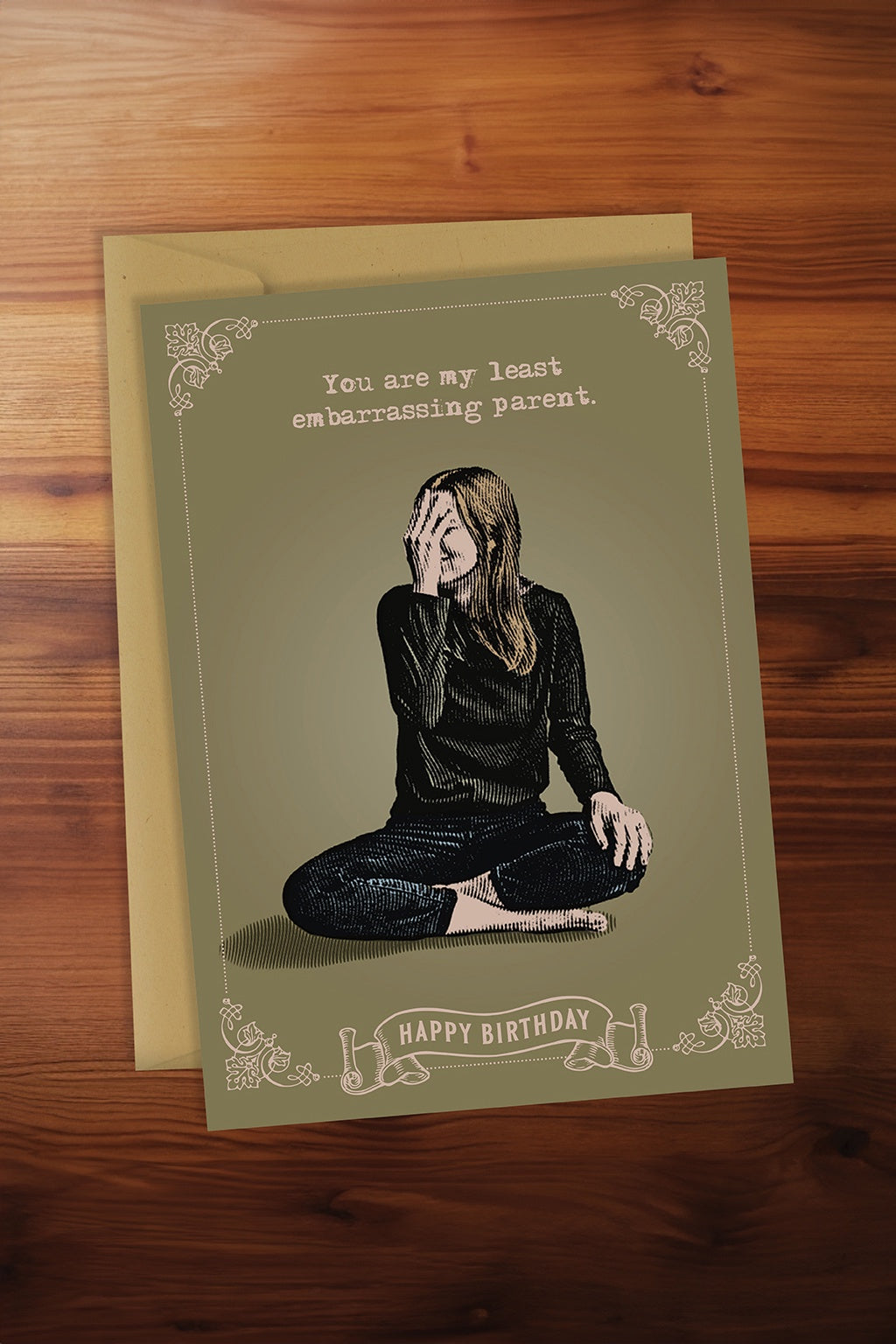 Least Embarrassing Parent Card