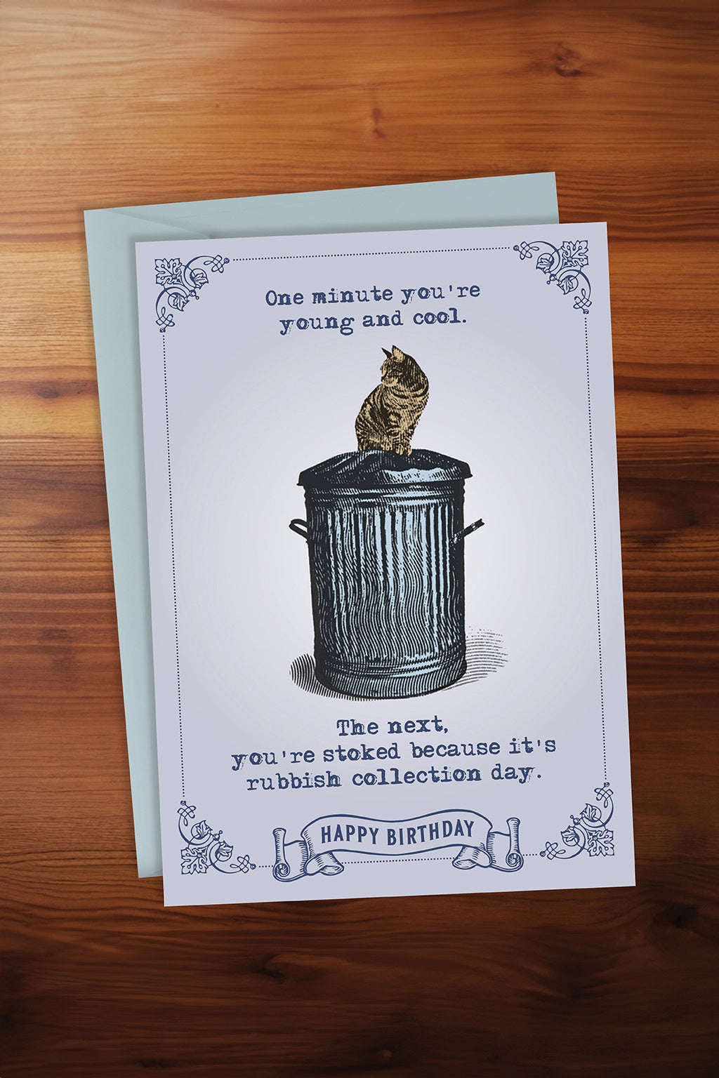 Young and Cool: Rubbish Card