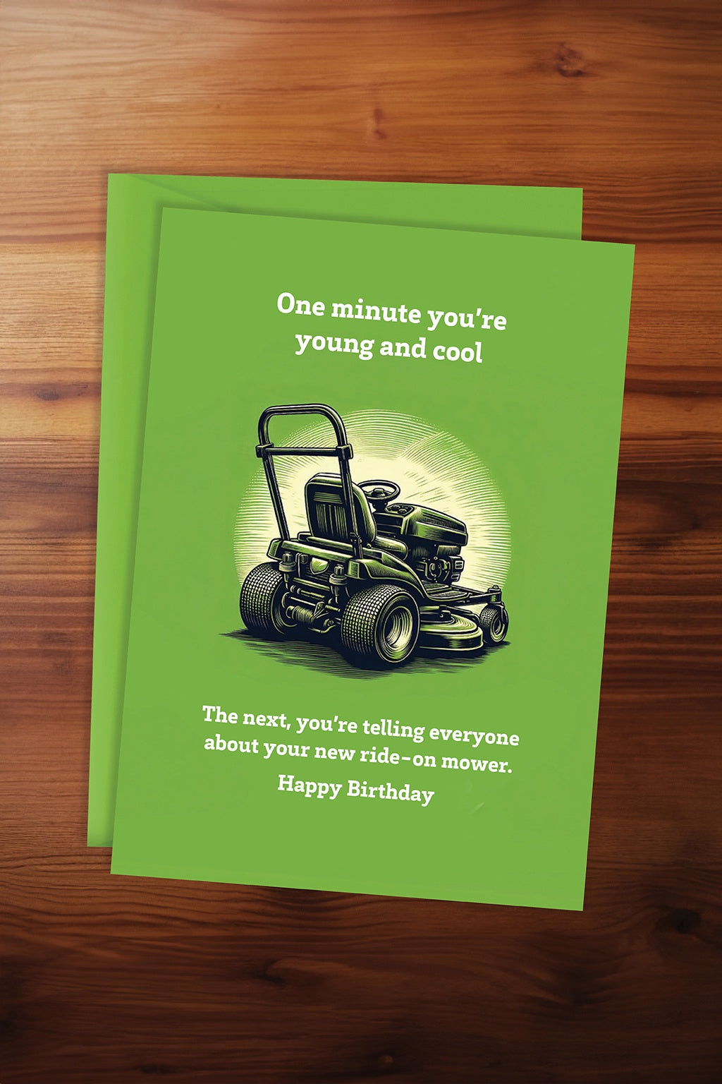 Young and Cool: Ride On Card