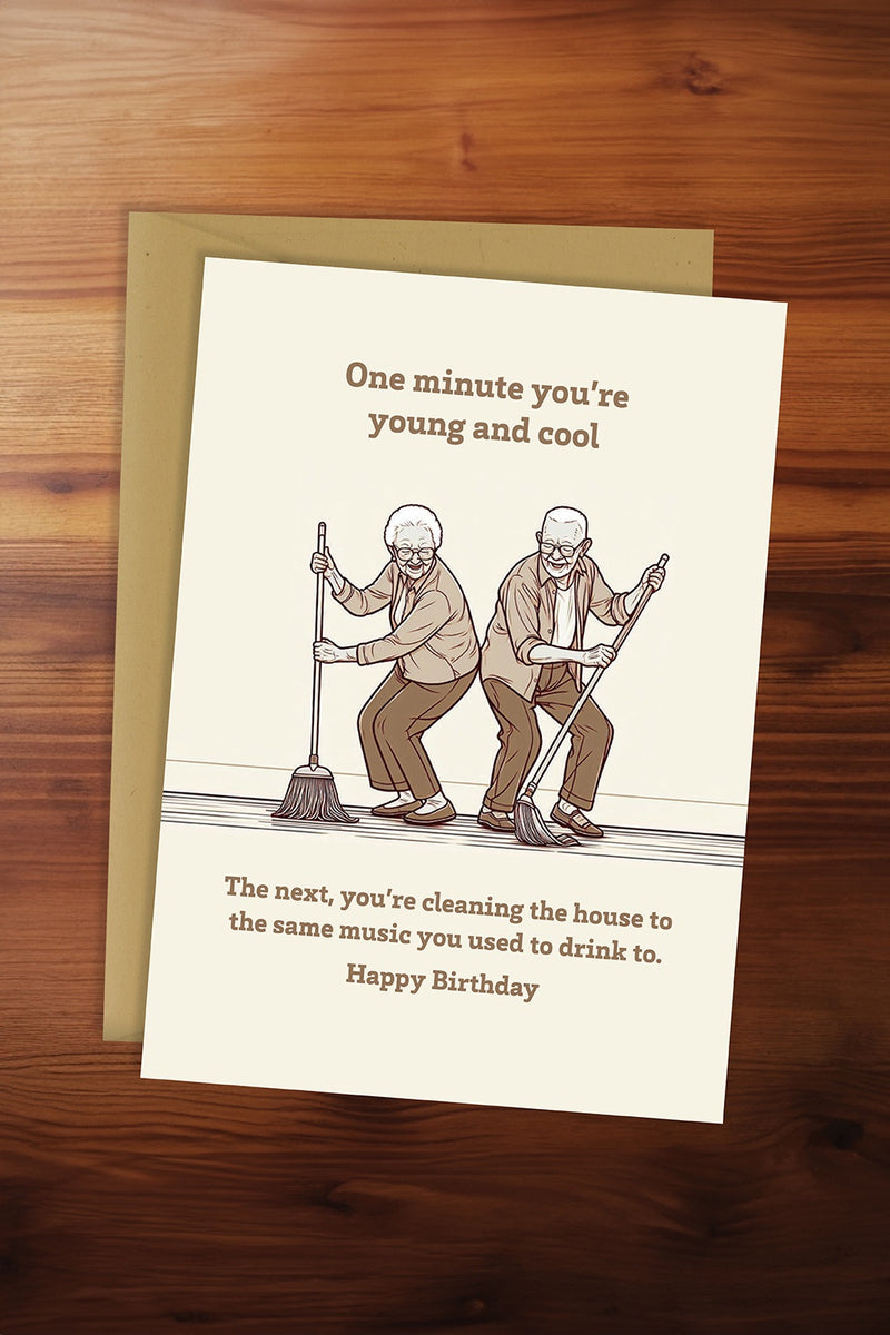 Young and Cool: Housework Card