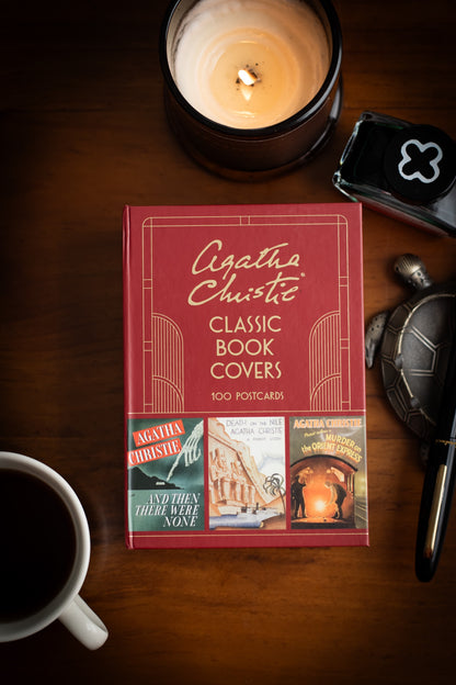 Agatha Christie Classic Book Covers: 100 Postcards