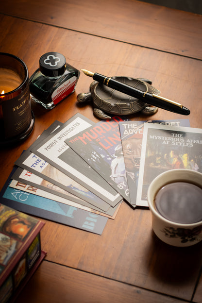 Agatha Christie Classic Book Covers: 100 Postcards