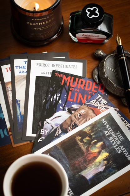 Agatha Christie Classic Book Covers: 100 Postcards