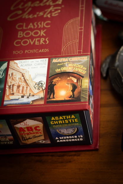 Agatha Christie Classic Book Covers: 100 Postcards