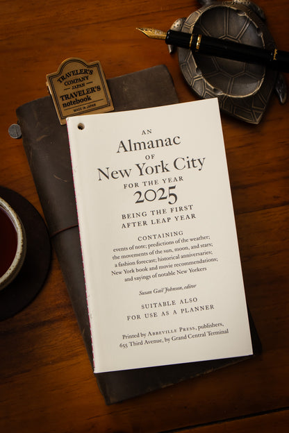 Almanac Of New York City For The Year 2025