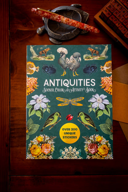 Antiquities Sticker, Colour & Activity Book (Paperback)