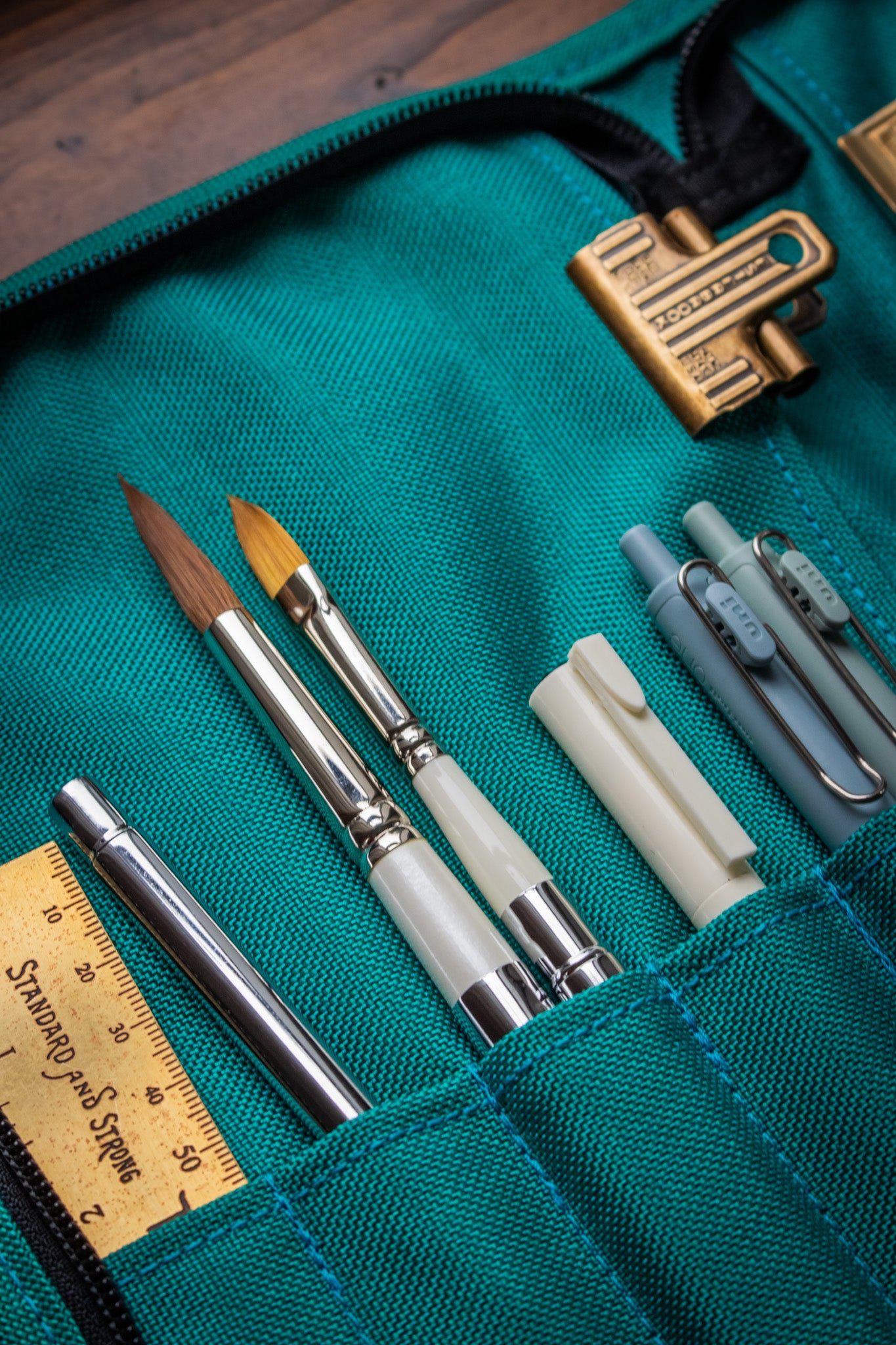 Art Toolkit Zip Case - A5 Aqua