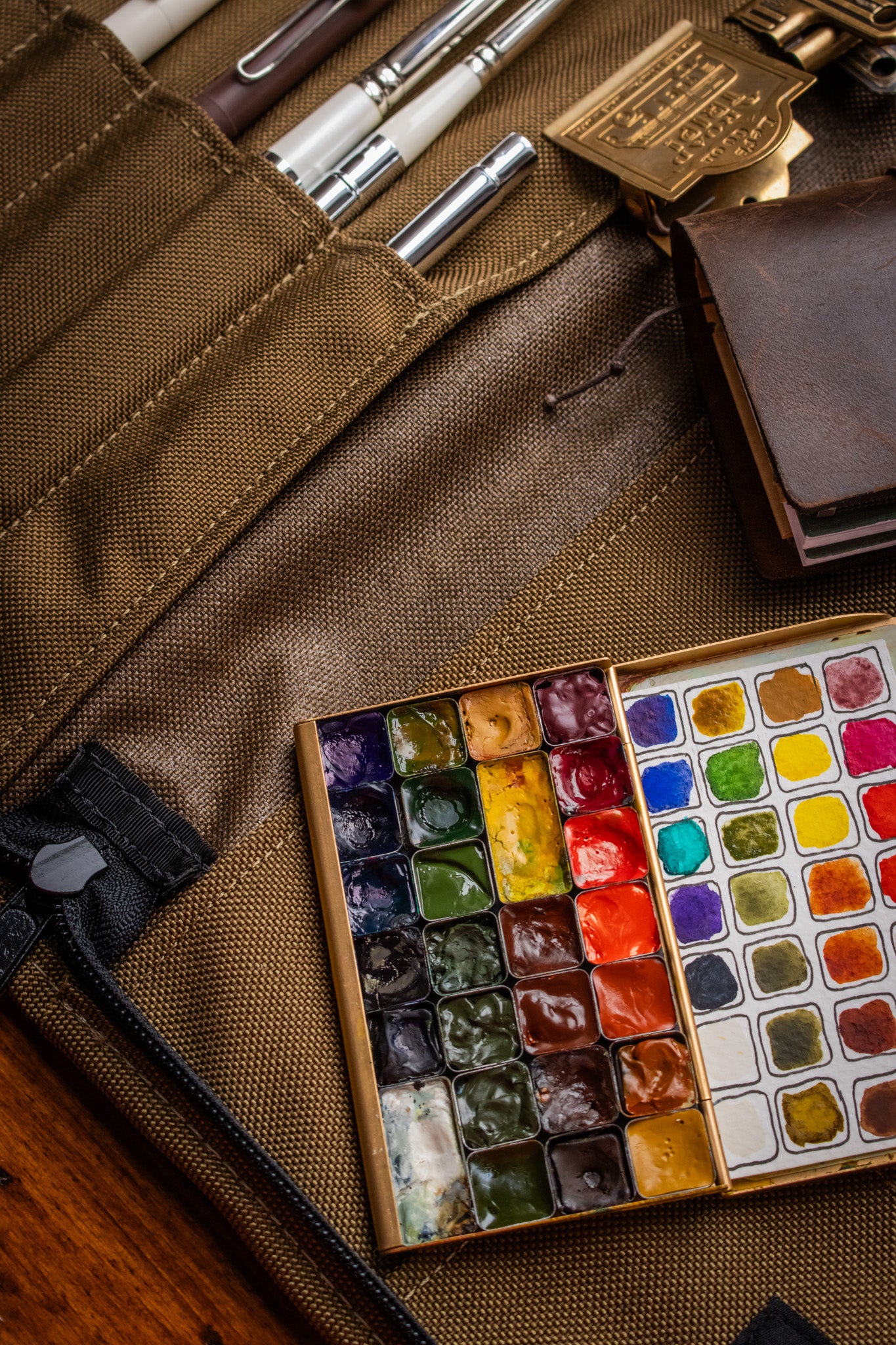 Art Toolkit Zip Case - A5 Umber