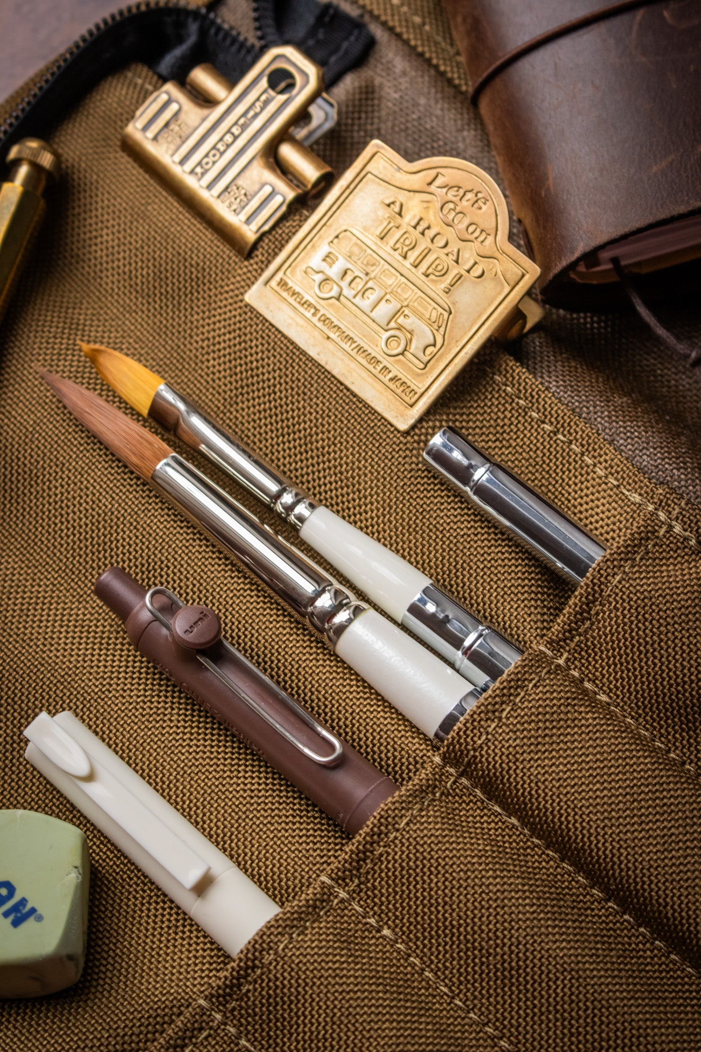 Art Toolkit Zip Case - A5 Umber