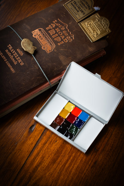 Watercolour Palette - Explore (Pre-Filled)