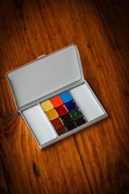 Watercolour Palette - Explore (Pre-Filled)