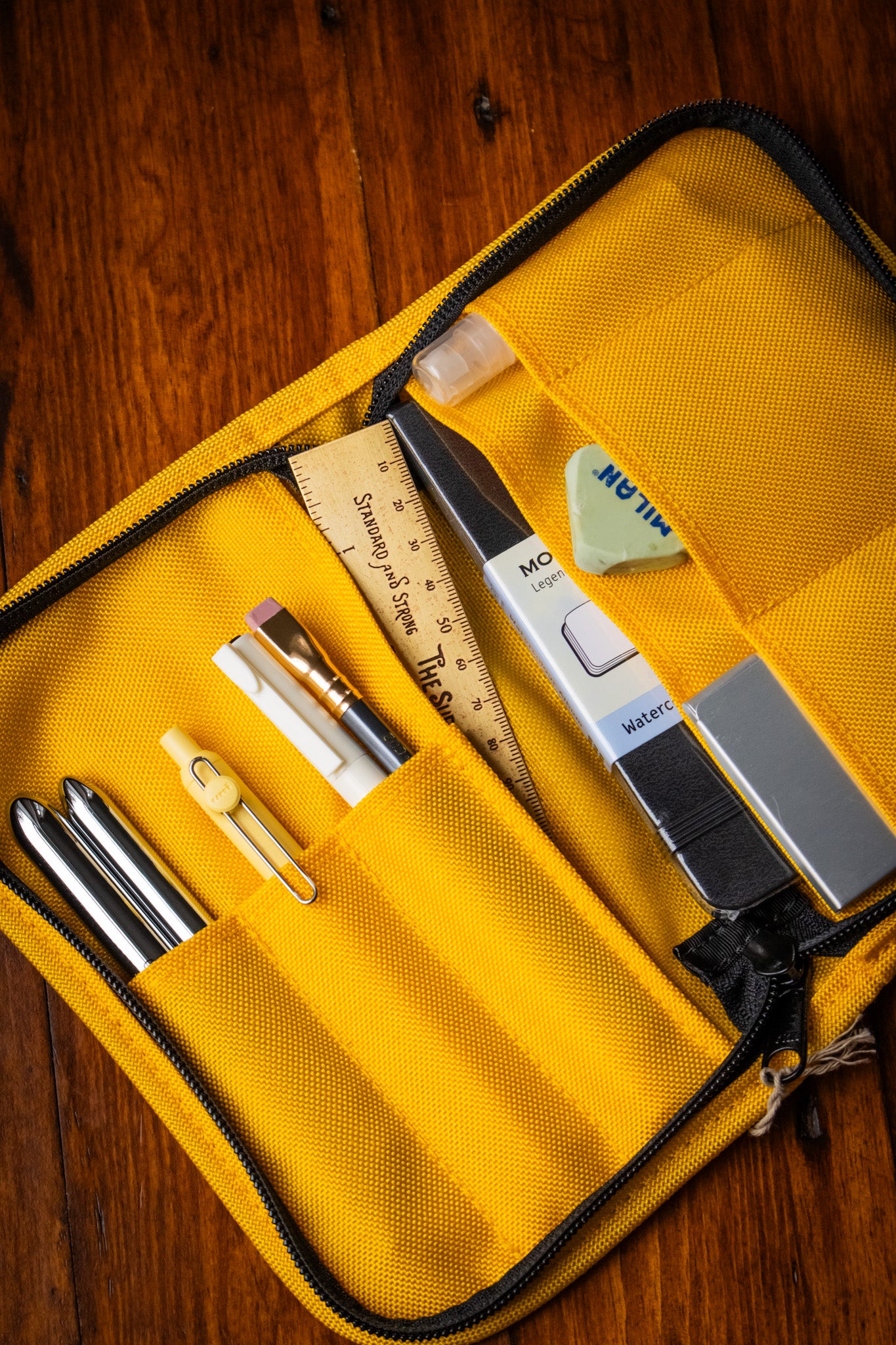 Art Toolkit Zip Case - Yellow