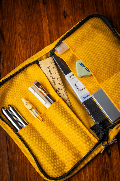 Art Toolkit Zip Case - Yellow