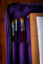 Art Toolkit Zip Case - A5 Purple