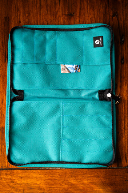Art Toolkit Zip Case - A5 Aqua