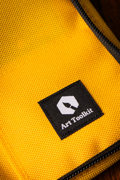 Art Toolkit Zip Case - Yellow