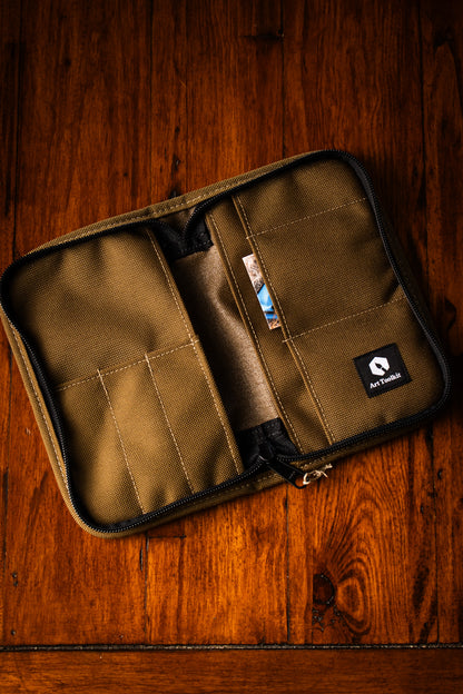 Art Toolkit Zip Case - Umber
