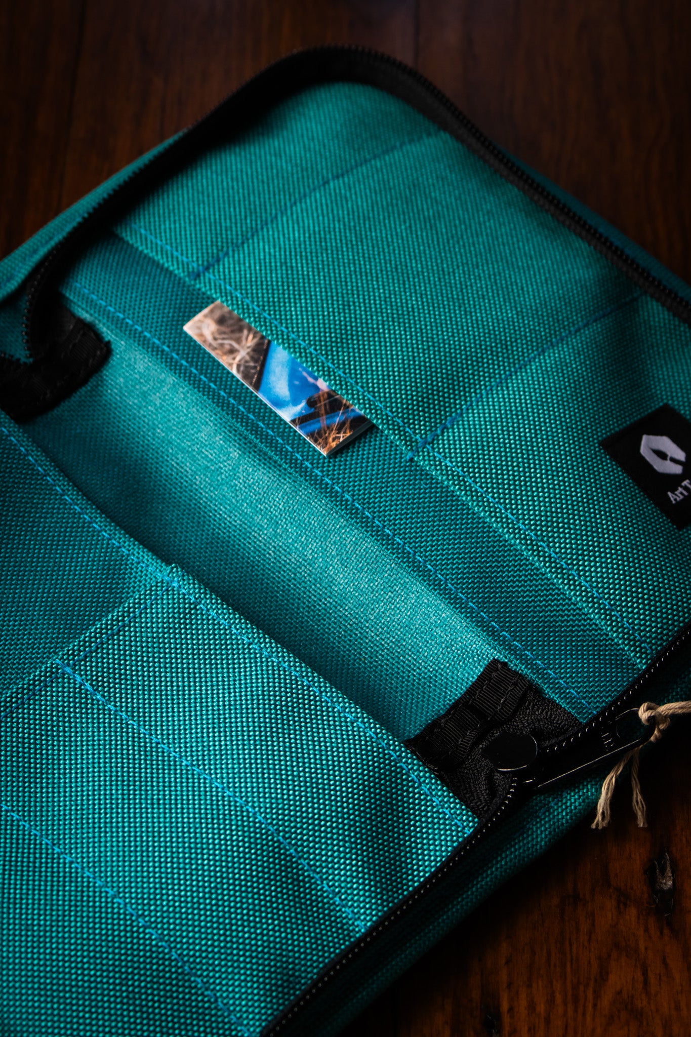 Art Toolkit Zip Case - Aqua