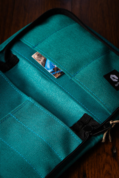 Art Toolkit Zip Case - Aqua