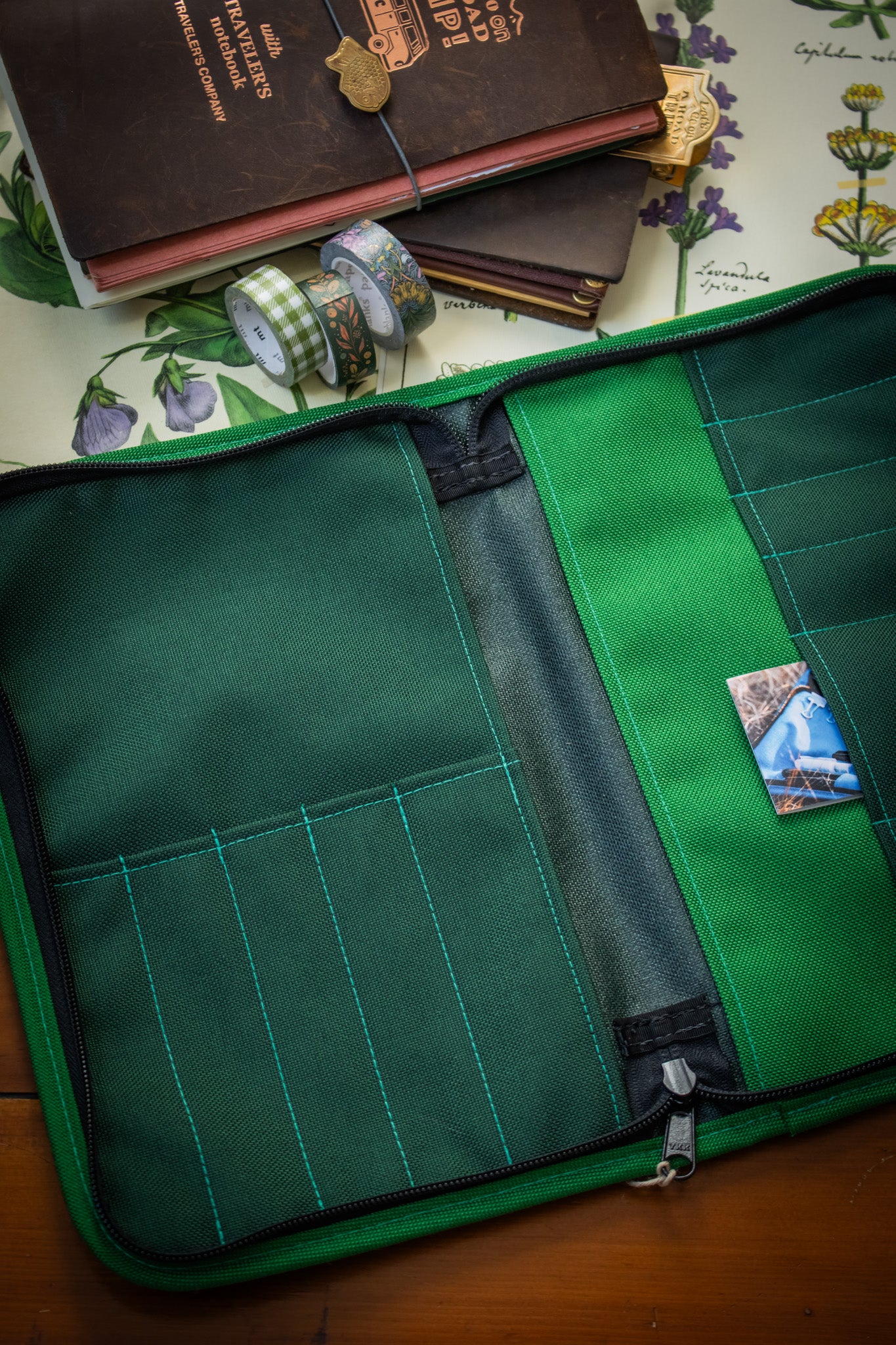 Art Toolkit Zip Case - A5 Forest