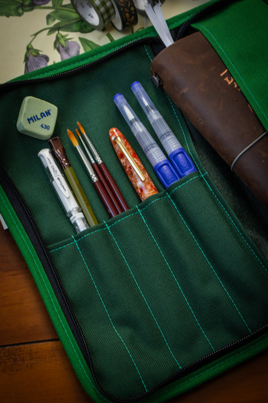 Art Toolkit Zip Case - A5 Forest