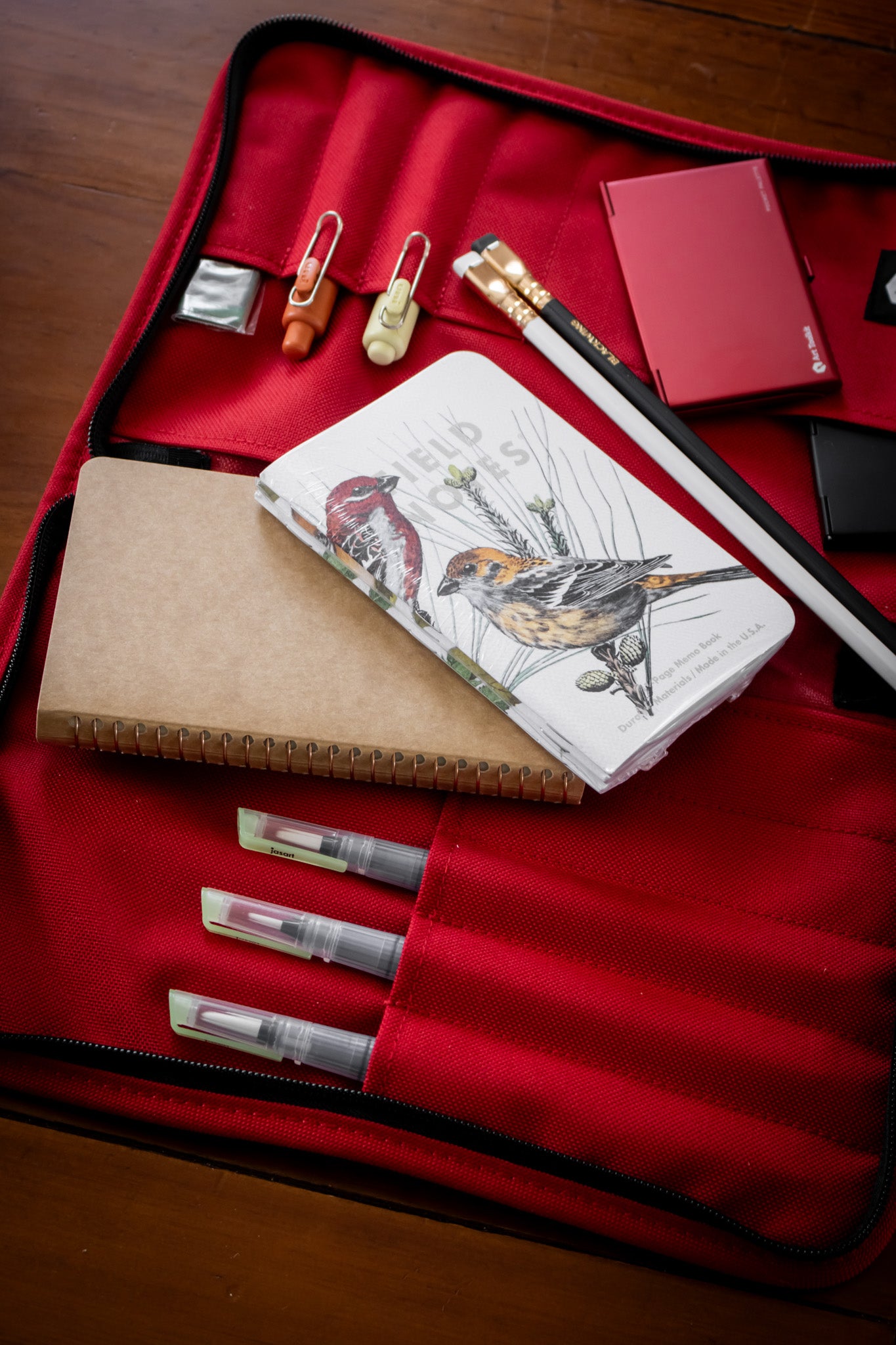 Art Toolkit Zip Case - A5 Red