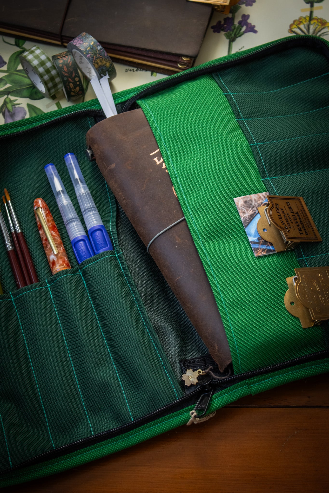 Art Toolkit Zip Case - A5 Forest