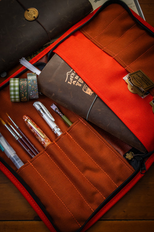 Art Toolkit Zip Case - A5 Duotone Desert