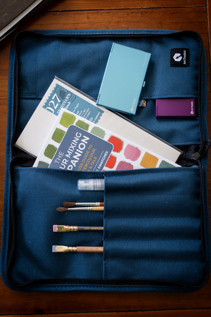 Art Toolkit Zip Case - A5 Blue