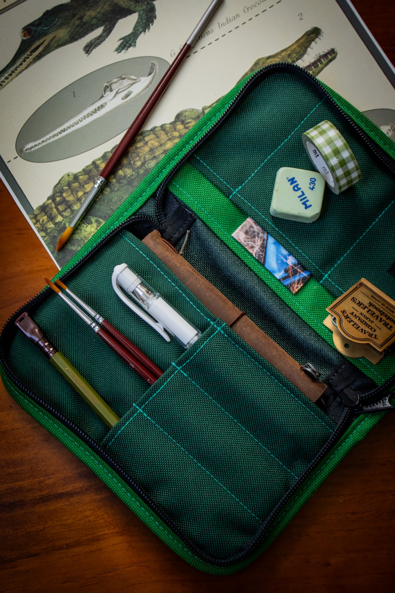 Art Toolkit Zip Case - Forest